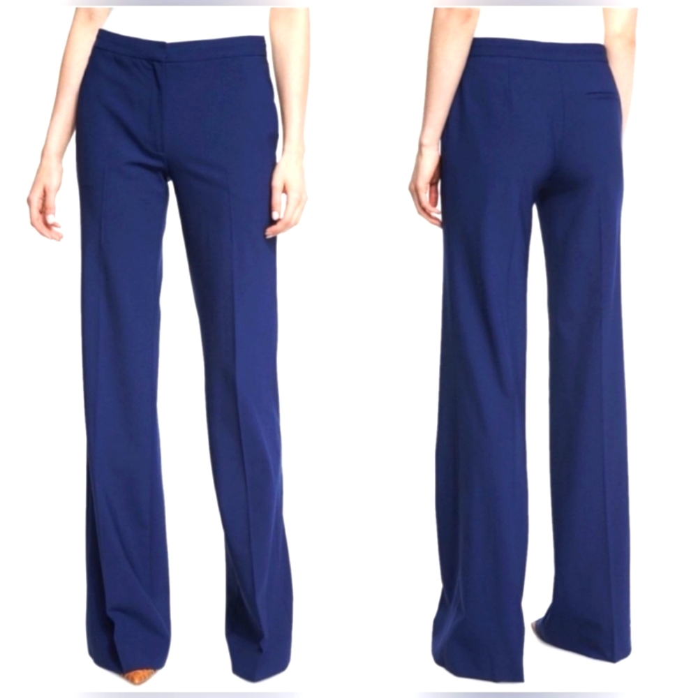 DVF Katara Trousers, Navy, Size 4